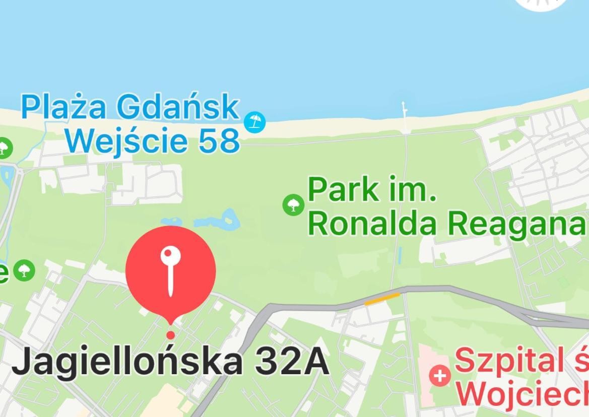 Apartament Relax Jagiellonska Danzica Esterno foto